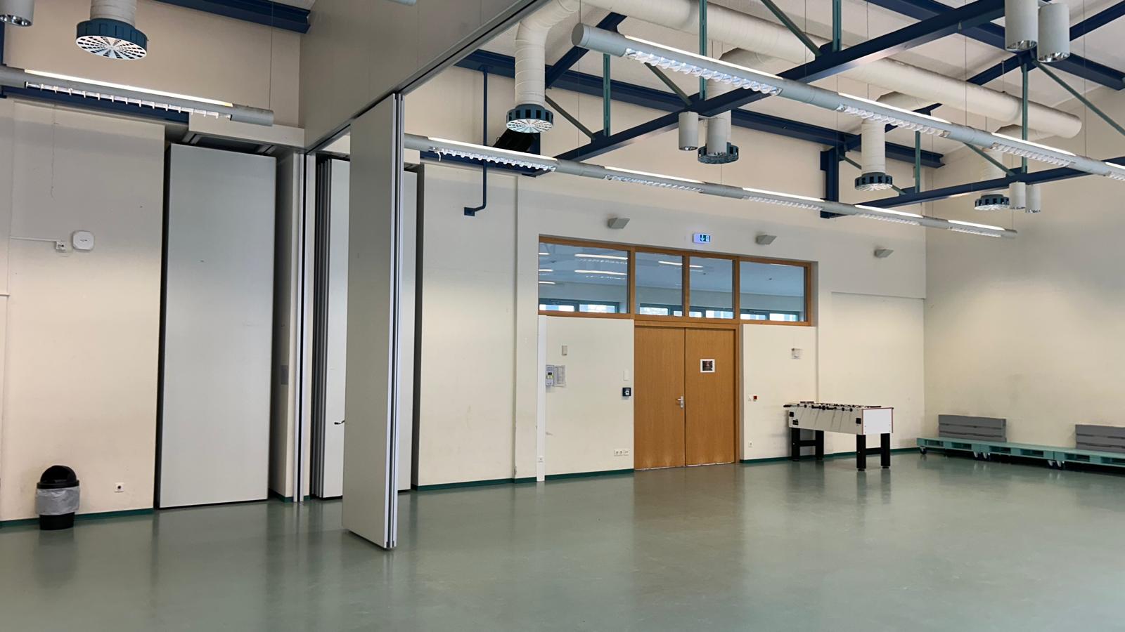 Wartung einer Mobilen Trennwand